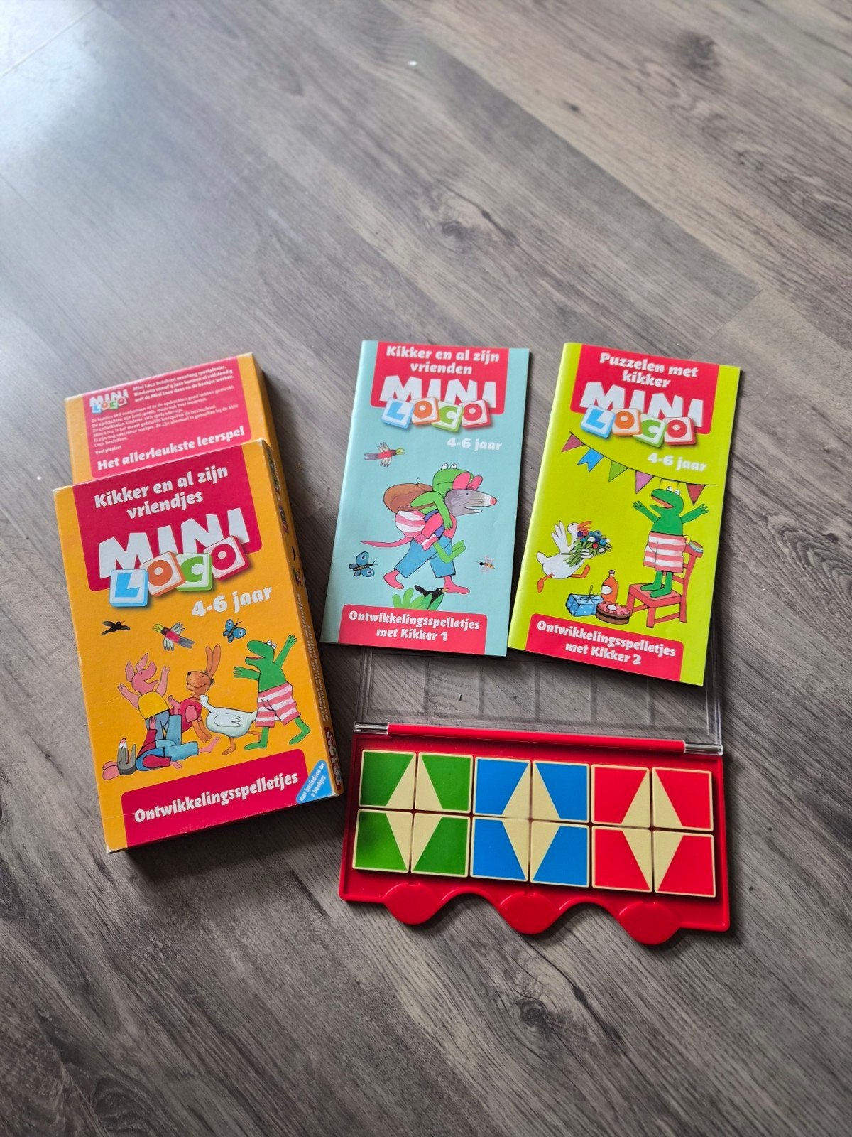 Mini Loco Kikker en zijn vriendjes - Ontwikkelingsspelletjes, Kinderen en Baby's, Ophalen, Gebruikt, Taal en Lezen