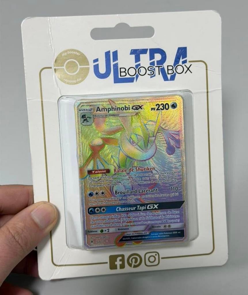 Pokémon Ultra Booster box Amphinobi GX Rainbow 133/131 Nieuw, Ophalen of Verzenden, Nieuw, Boosterbox, Foil
