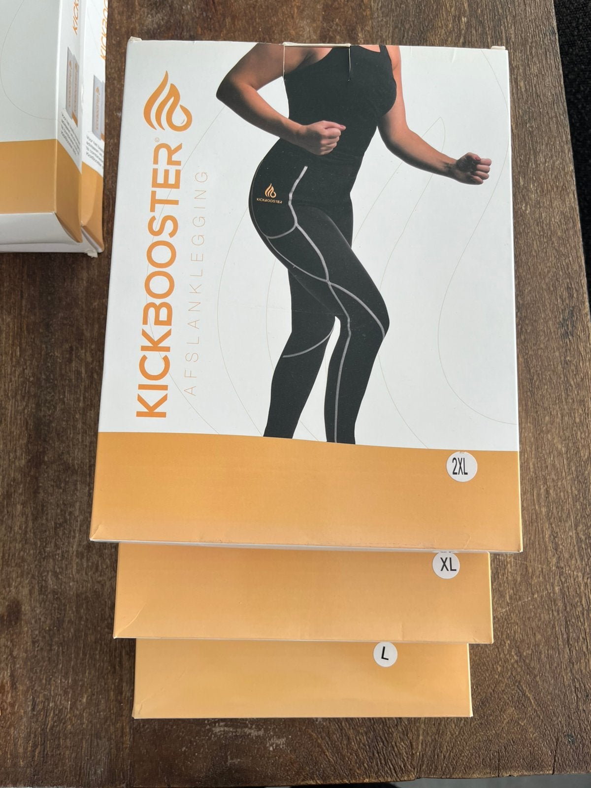 Nieuwe Kickbooster afslanklegging, zwart, Ophalen of Verzenden, Nieuw, Overige typen