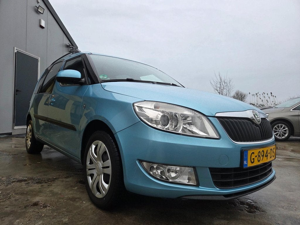 Skoda Roomster 1.2 TSI Dynamic Stoelverw. | PDC | CLIMA, Auto's, Skoda, Voorwielaandrijving, Euro 5, Zwart, 4 cilinders