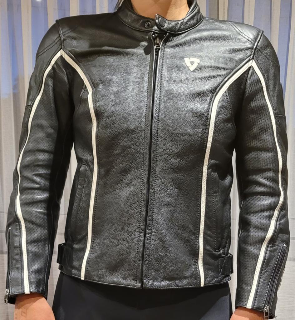 Zeer nette REV'IT! Vertex GT leren dames motorjas 40, REV'IT!, Jas | leer, Ophalen of Verzenden, Dames