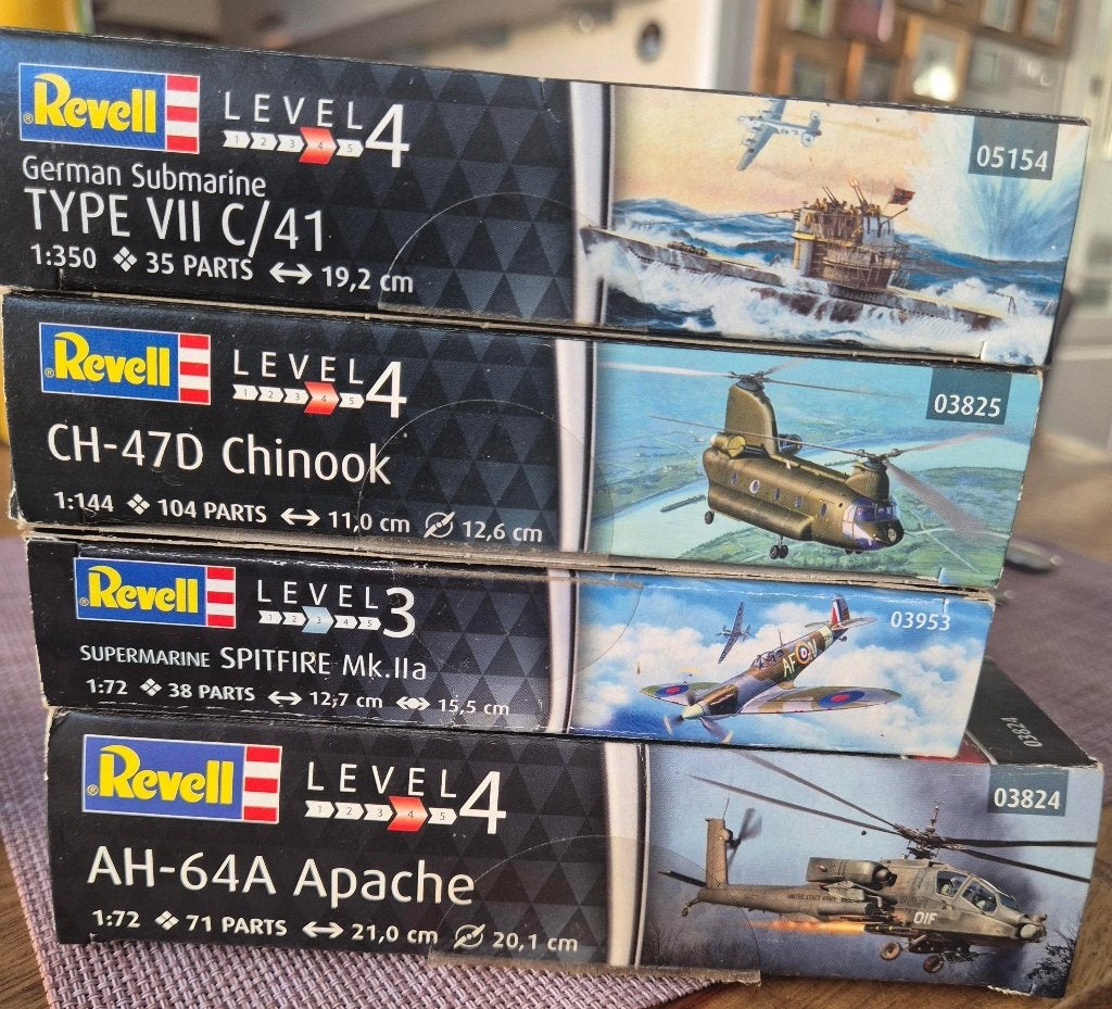 Revell Diverse modellen ( in 1 koop), Hobby en Vrije tijd, Modelbouw | Vliegtuigen en Helikopters, 1:72 tot 1:144, Nieuw, Ophalen of Verzenden
