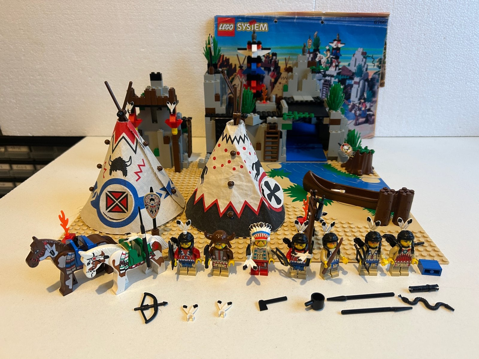 Lego Western Indians 6766 Rapid River Village, Lego, Info@lego.com, Overige thema's, Denemarken