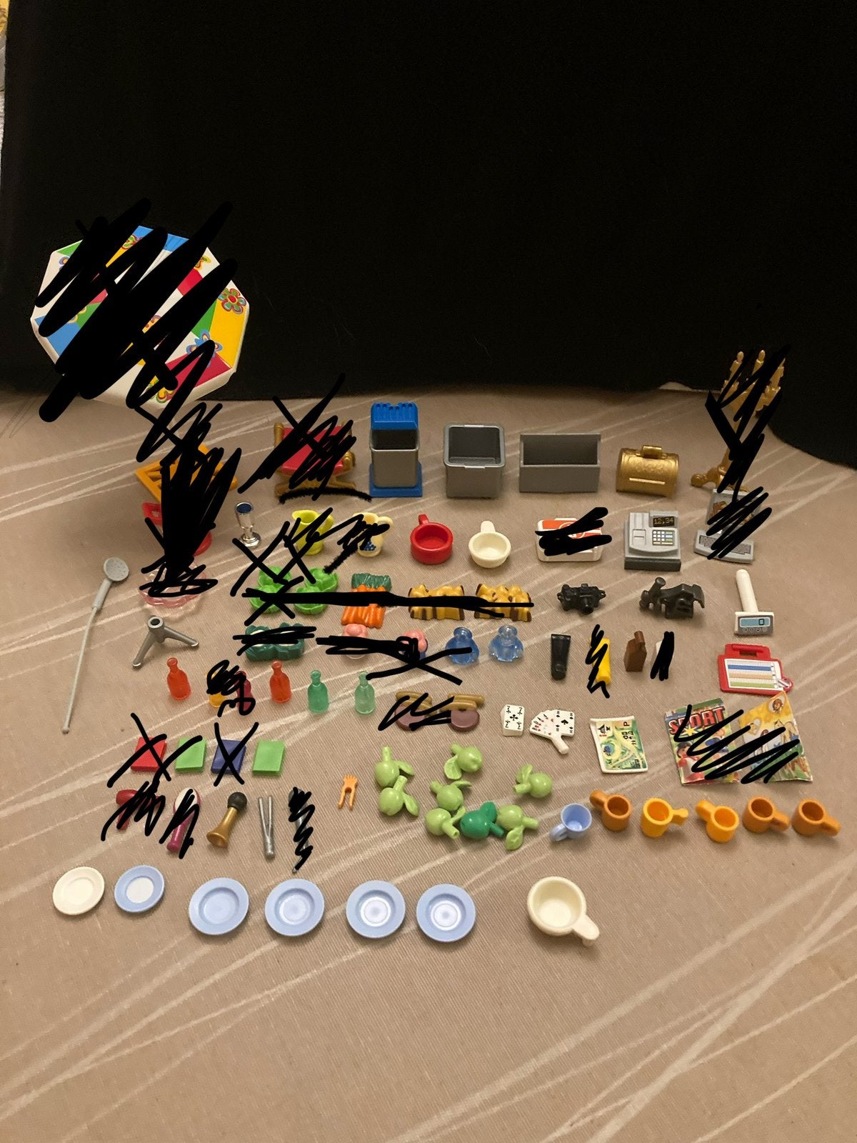 Playmobil huisraad divers., Ophalen of Verzenden, Zo goed als nieuw