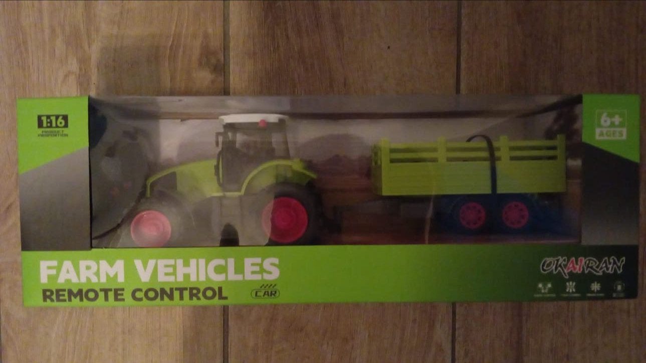 Afstandsbediening Traktor met Aanhanger - Nieuw, Ophalen, Nieuw, Afstandsbediening