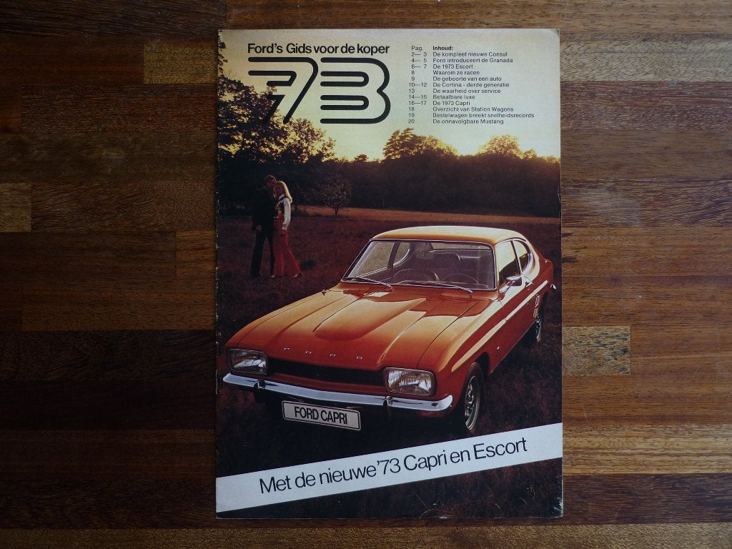 Ford Gids voor de koper (1973), Ophalen of Verzenden, Nieuw, Ford