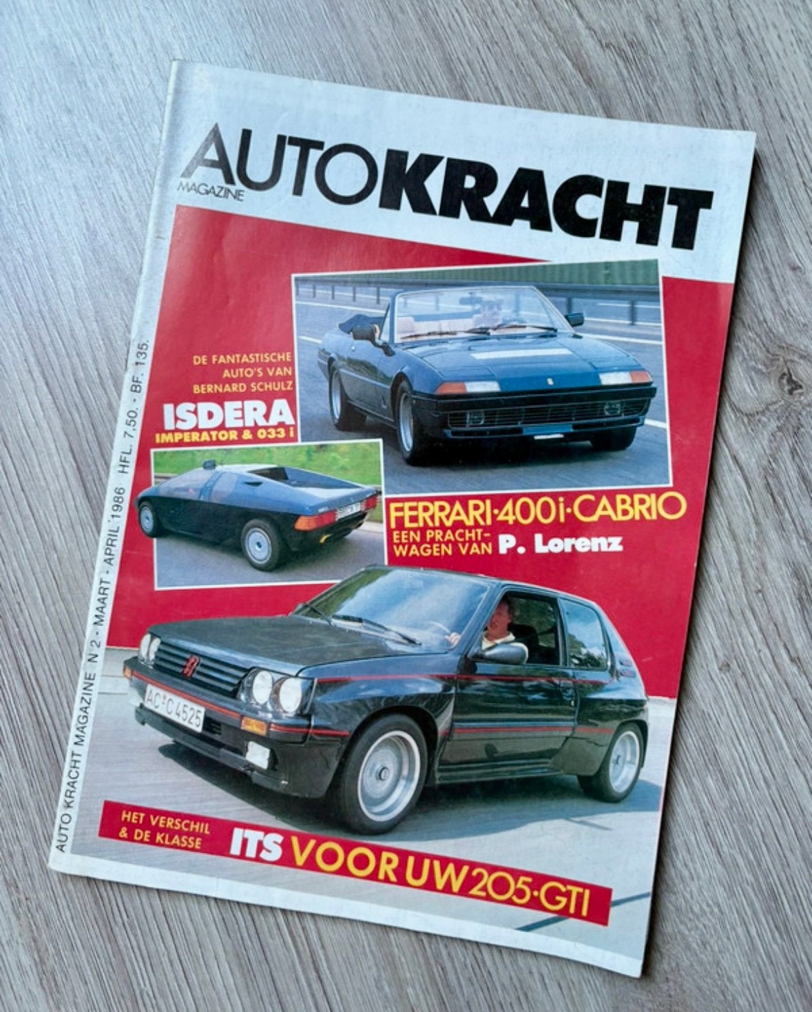 Zeldzaam Autokracht Magazine (Nr. 2 - Maart/April 1986), Ophalen of Verzenden, Zo goed als nieuw
