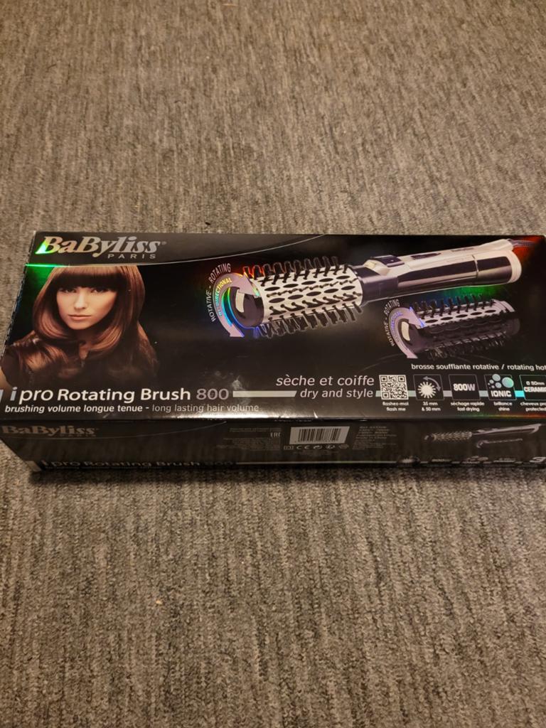 Babyliss i pro rotating brush 800, Ophalen, Zo goed als nieuw, Krultang of Stijltang