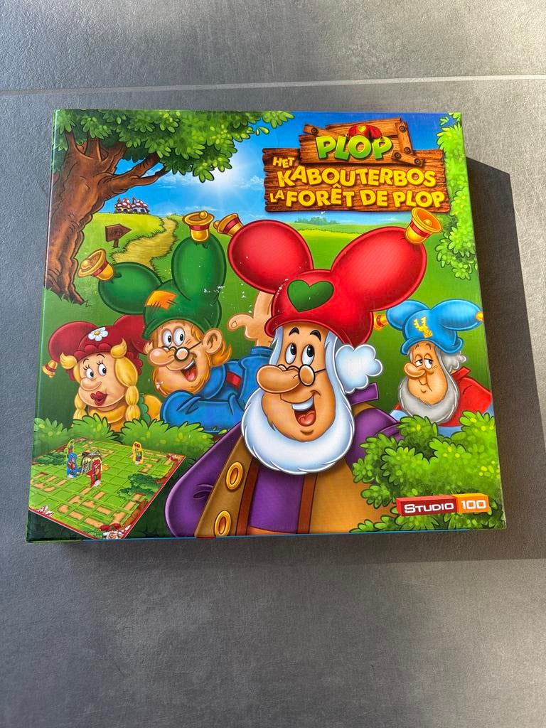 Kabouter Plop spel: Het Kabouterbos, Hobby en Vrije tijd, Gezelschapsspellen | Bordspellen, Drie of vier spelers, Ophalen of Verzenden