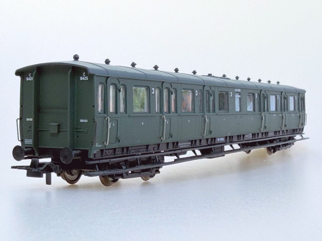 NS C12c coupérijtuig C6425 (Artitec 20.254.04), Hobby en Vrije tijd, Overige merken, Gelijkstroom, Wagon, Ophalen of Verzenden