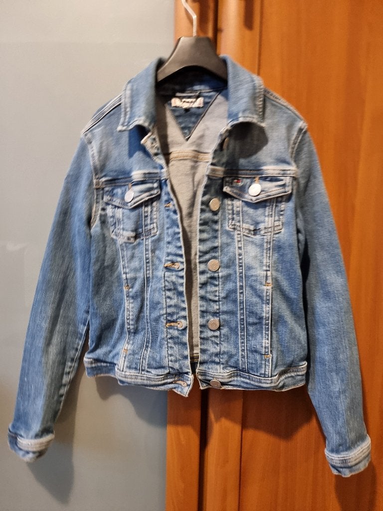 tommy hilfiger spijker jas maat 152, Kinderen en Baby's, Kinderkleding | Maat 152, Jongen of Meisje, Ophalen of Verzenden, Jas