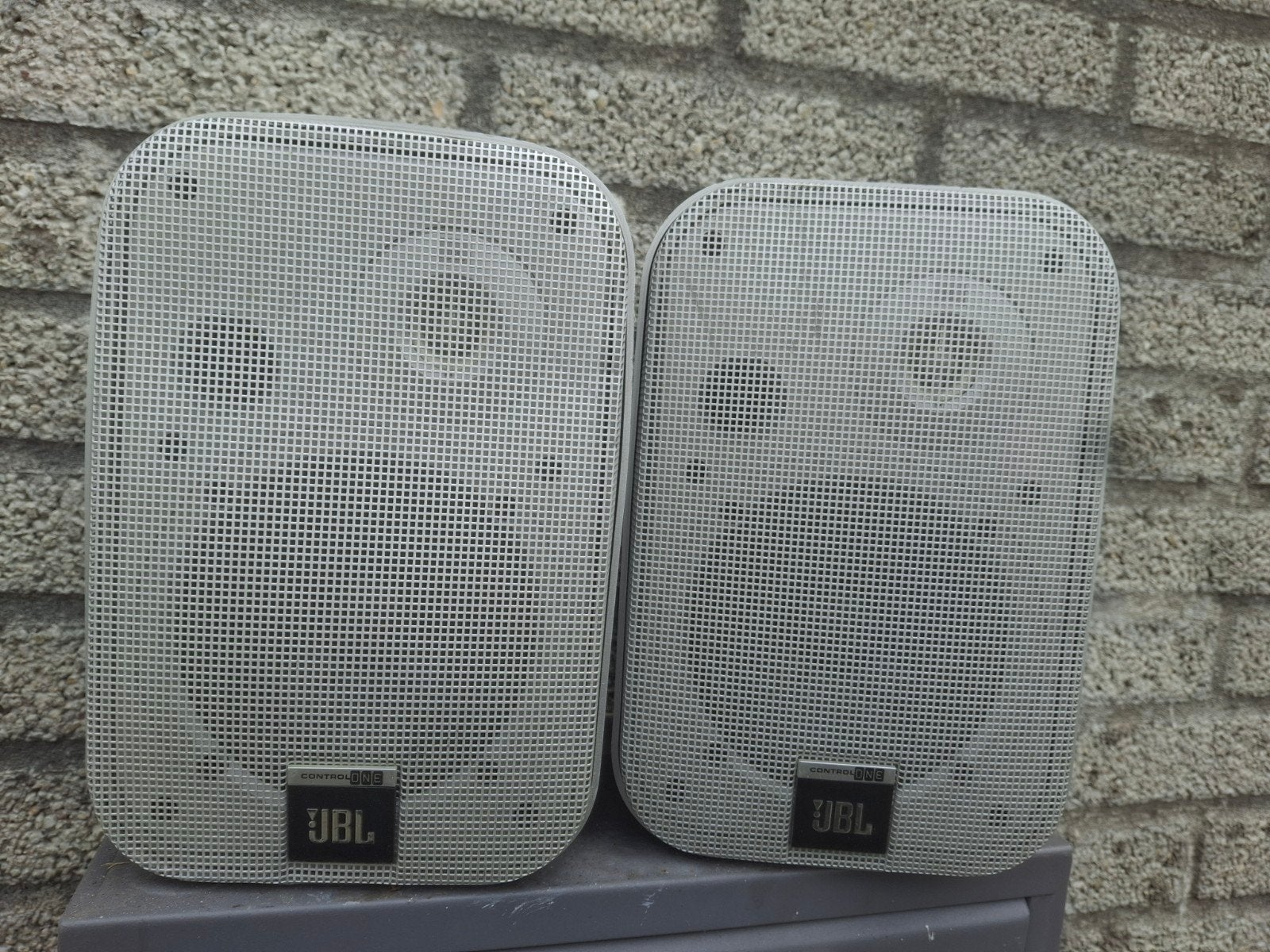 JBL Control One speakers - Goede werking, Audio, Tv en Foto, Gebruikt, ., Ophalen of Verzenden, Jbl