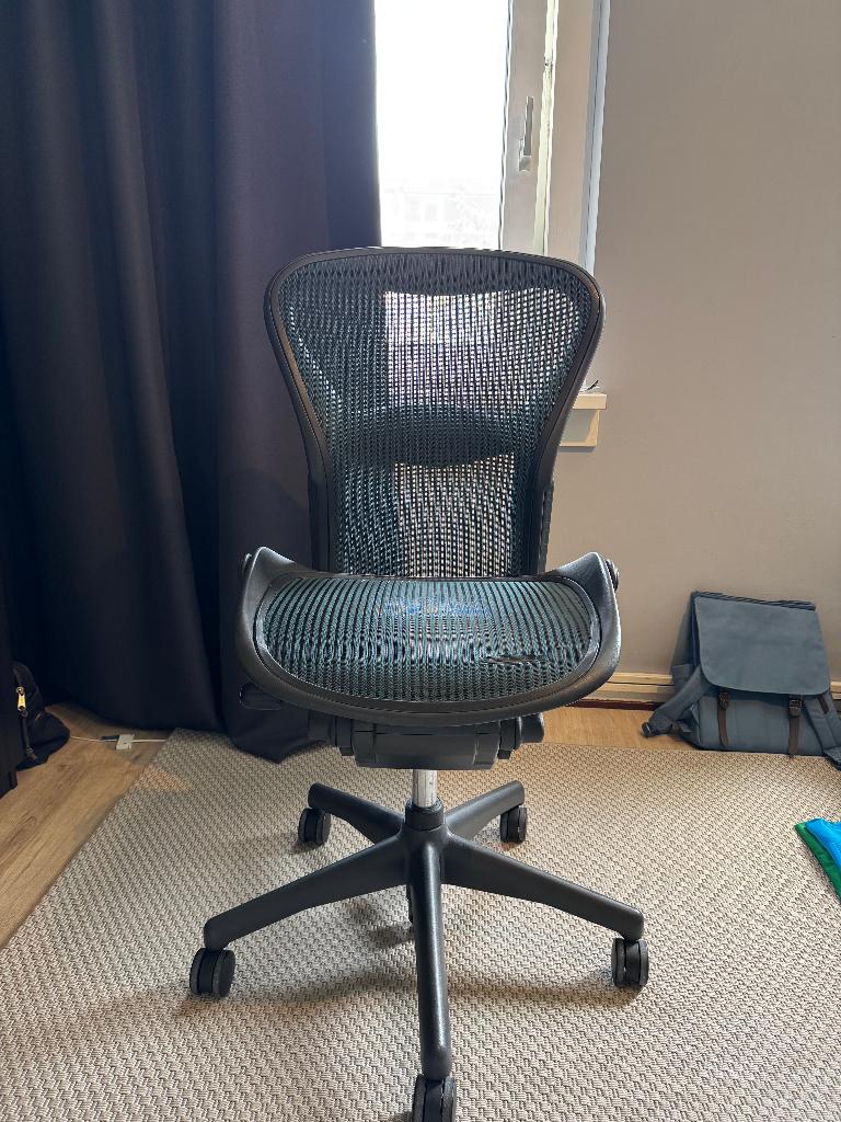 Herman Miller Aeron, Ophalen, Gebruikt, Zwart, Bureaustoel