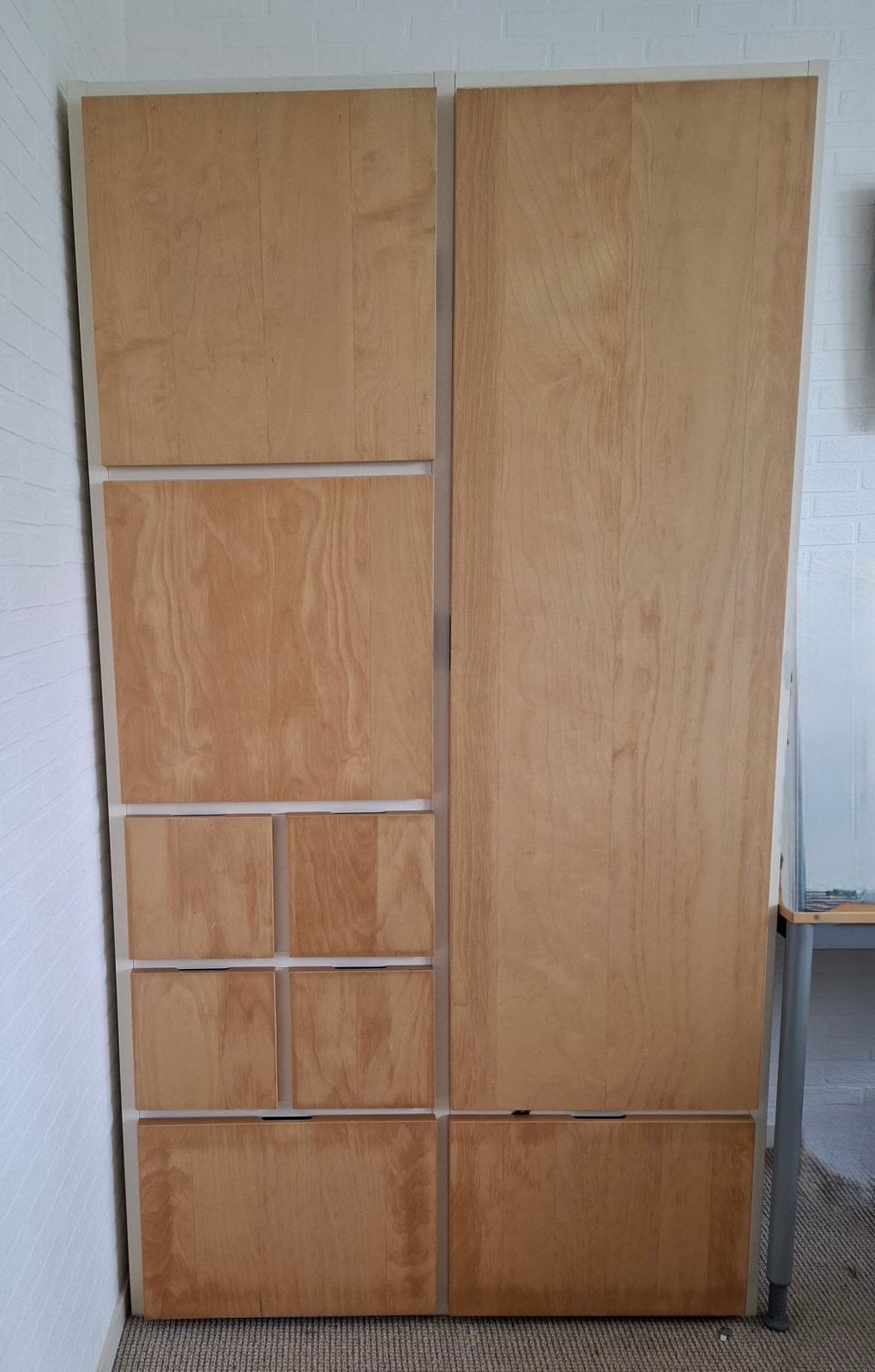 Ikea kledingkast eiken fineer 200x1.10x 60, Ophalen, 50 tot 100 cm, Zo goed als nieuw, 150 tot 200 cm
