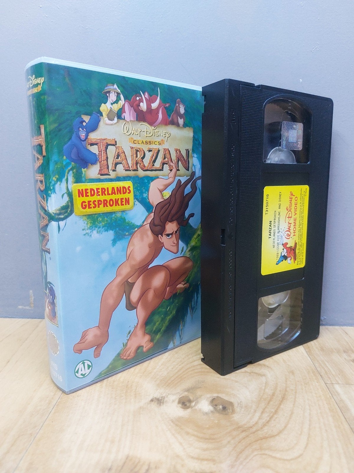 Tarzan (VHS) Disney, Alle leeftijden, Ophalen of Verzenden, Zo goed als nieuw