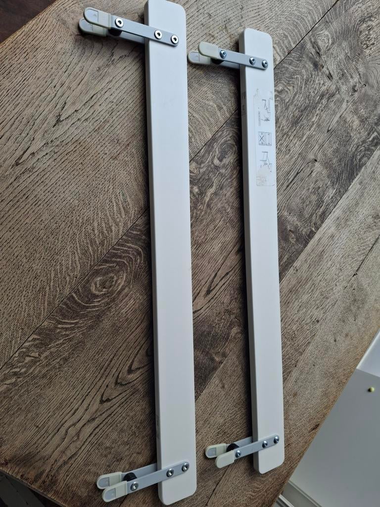 Twee nieuwe IKEA Vikare bedsteunen, Ophalen, Nieuw, Minder dan 140 cm, Minder dan 70 cm