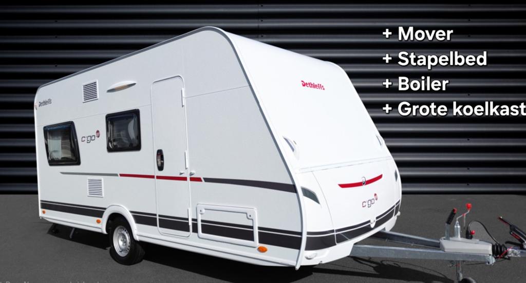 Dethleffs c'go up! (2020) 465 kr mover 4-6 peroons, Caravans en Kamperen, Rondzit, Particulier, Dethleffs, 5 tot 6 meter