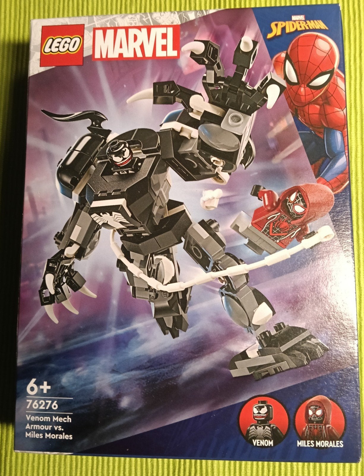 LEGO Marvel Venom Mech Armour vs. Miles Morales 76276, Ophalen of Verzenden, Nieuw, Overige merken