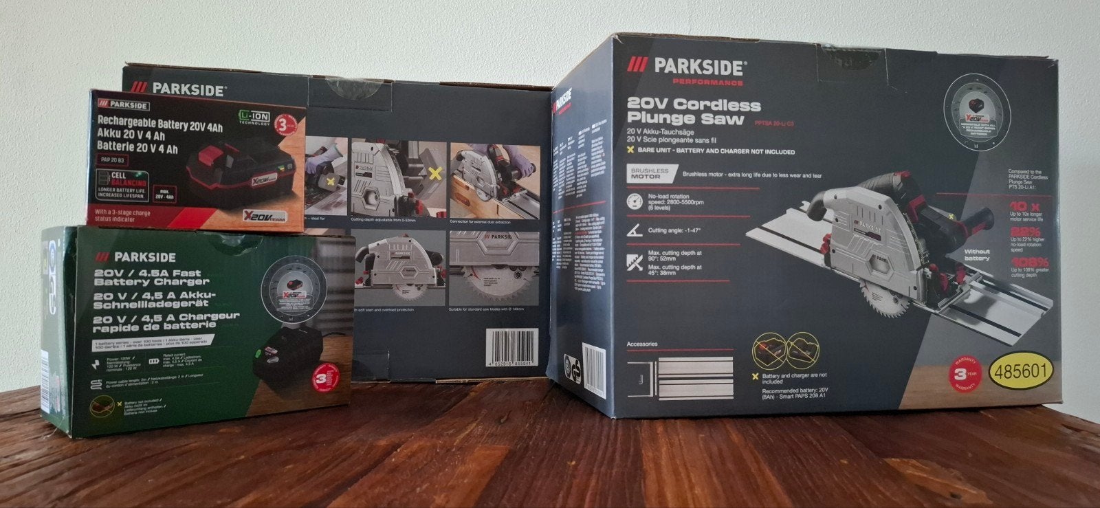 parkside performance invalzaag incl accu/lader, Ophalen, Invalzaag, Parkside Performance, Nieuw
