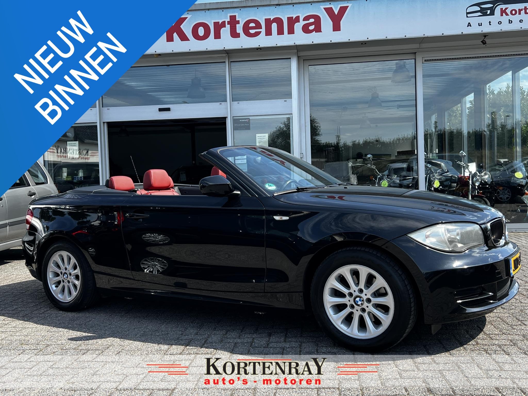 BMW 1-serie Cabrio 118i High Executive ,nieuwstaat, en slech, Auto's, BMW, 1-Serie, Euro 5, Cabriolet, 4 stoelen