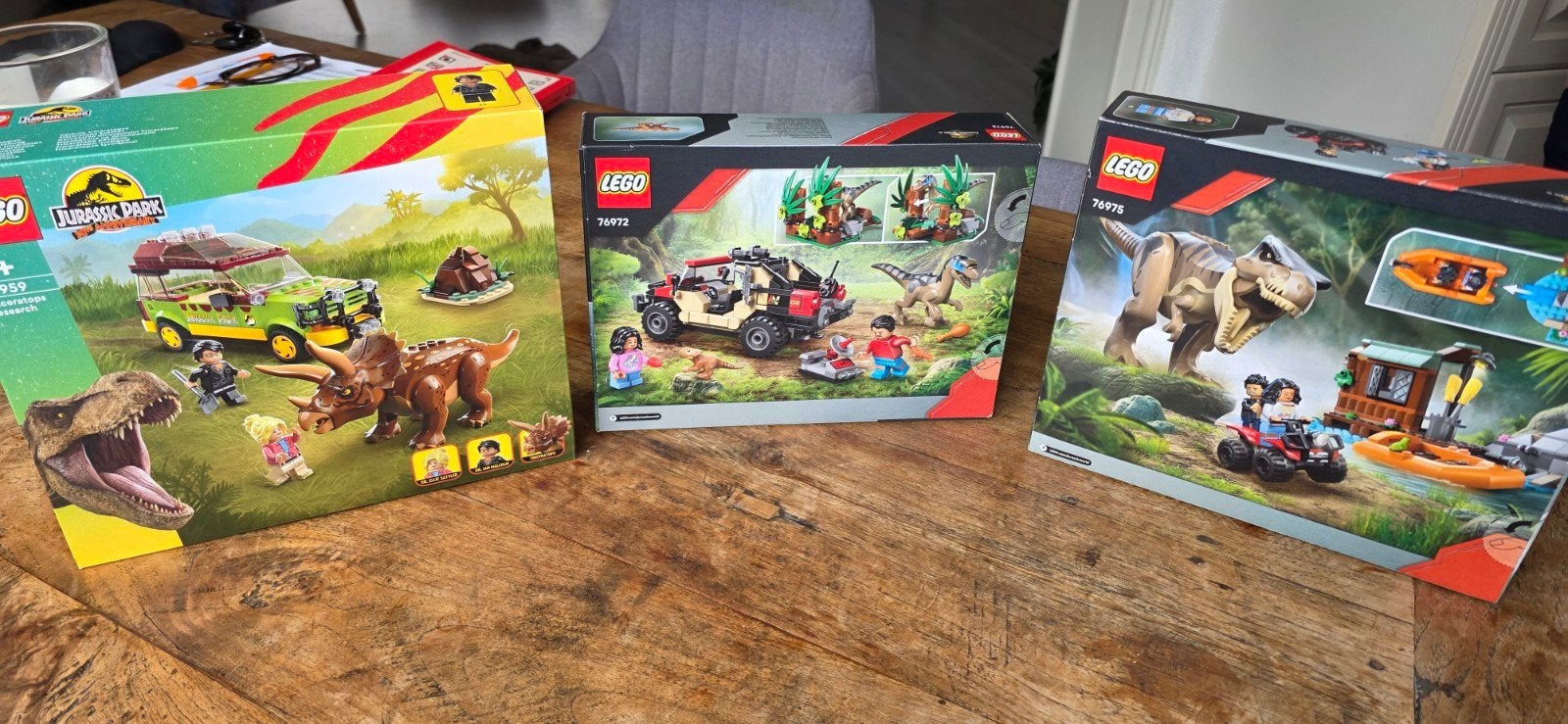 3 LEGO Jurassic Park sets - Nieuw in verpakking, Ophalen, Ongeopend/sealed, Jurassic World, Lego