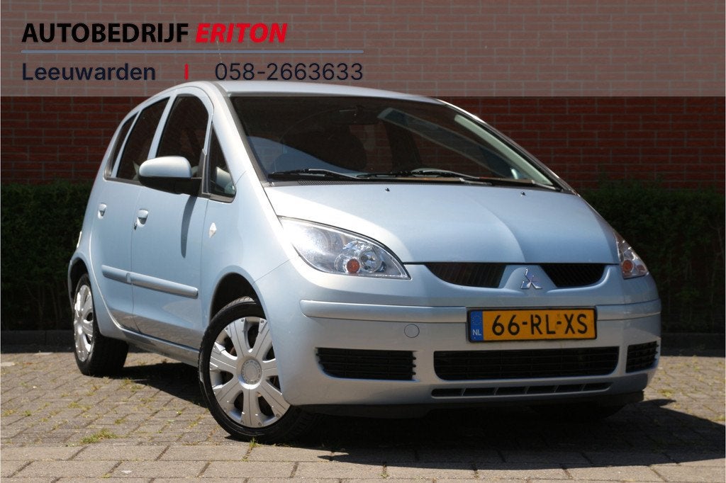 Mitsubishi Colt 1.3 96pk Inform RIJKLAAR! | NL-auto | 5 deur, Stof, Gebruikt, 4 cilinders, Blauw