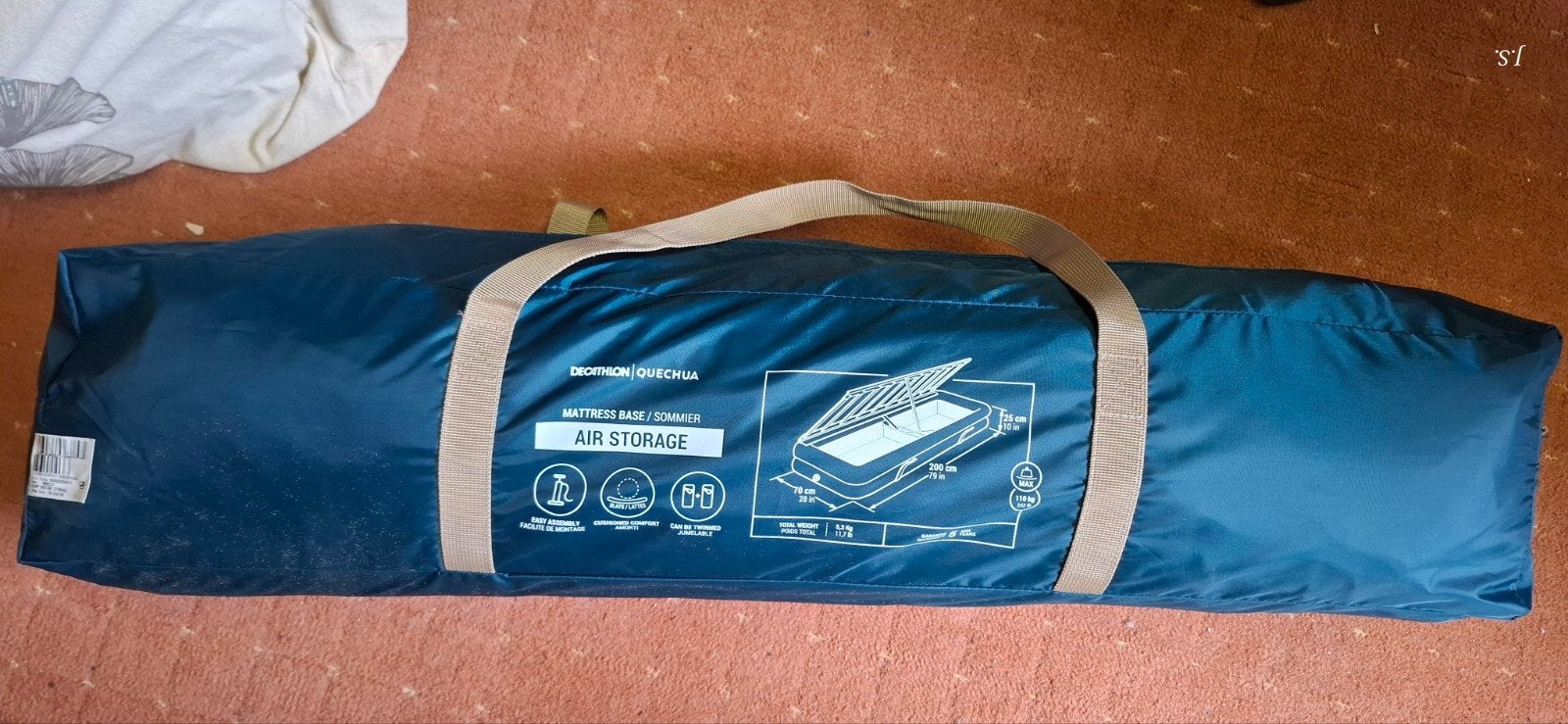 Quechua Veldbed Air Storage - Comfortabel en Praktisch, Ophalen of Verzenden, Zo goed als nieuw