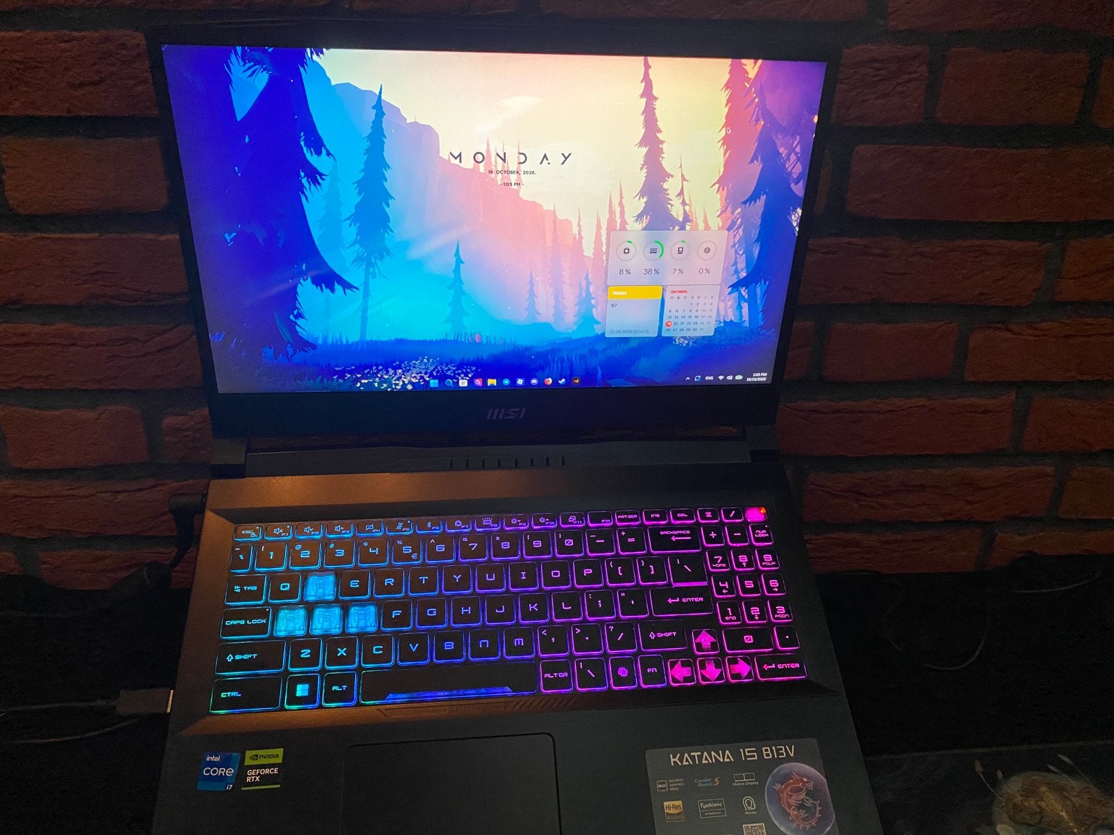 MSI RTX 4070 Gaming Laptop + Complete Gaming Bundel, Ophalen, 15 inch, Zo goed als nieuw, Gaming