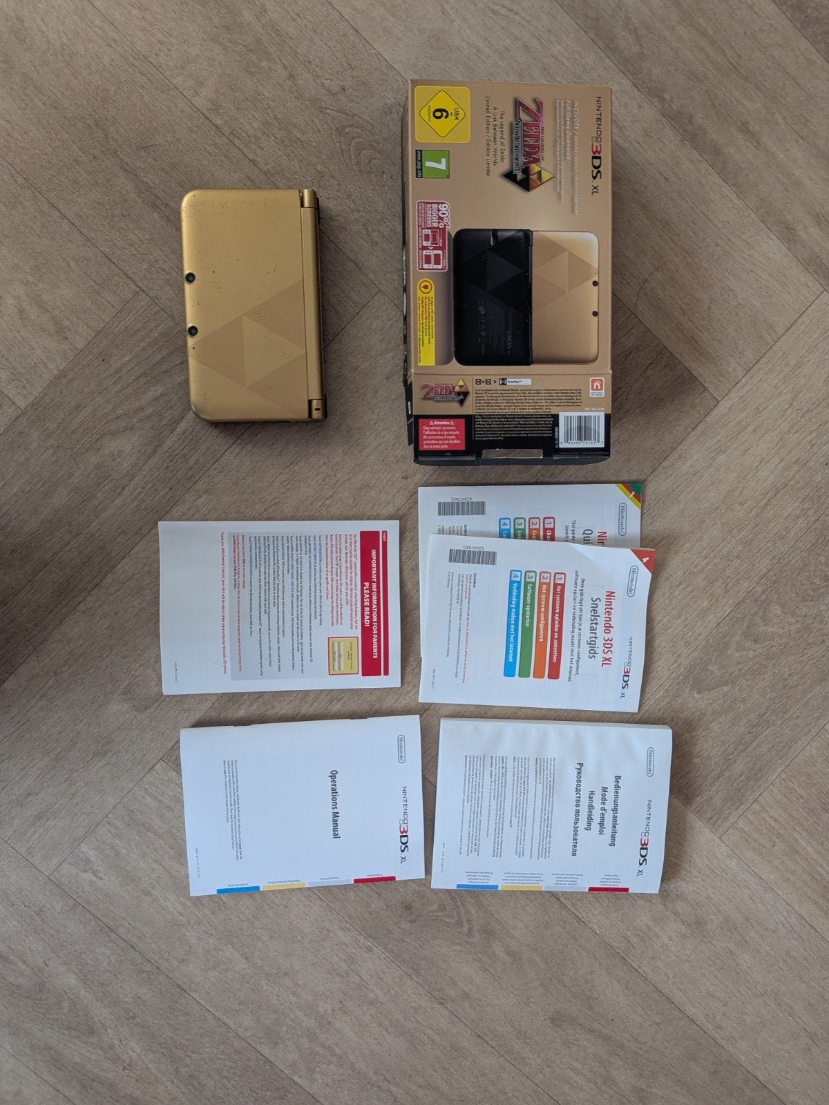 Nintendo 3DS XL Zelda Edition, Spelcomputers en Games, Ophalen of Verzenden