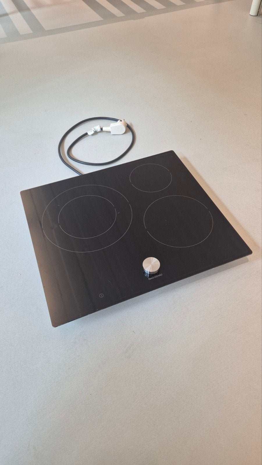 Gaggenau inductiekookplaat, Ophalen, Gebruikt, 3 kookzones of minder, Inbouw