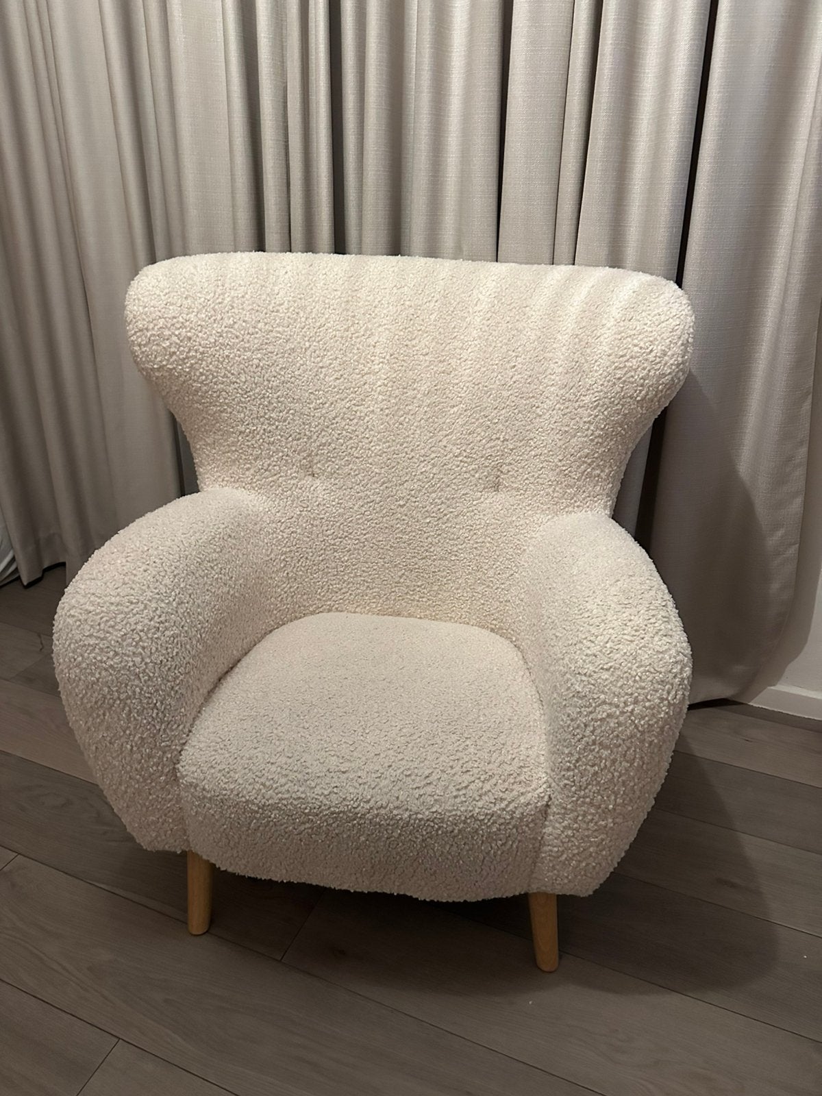 Teddy stoel fauteuil, Ophalen, Zo goed als nieuw, 75 tot 100 cm, 50 tot 75 cm