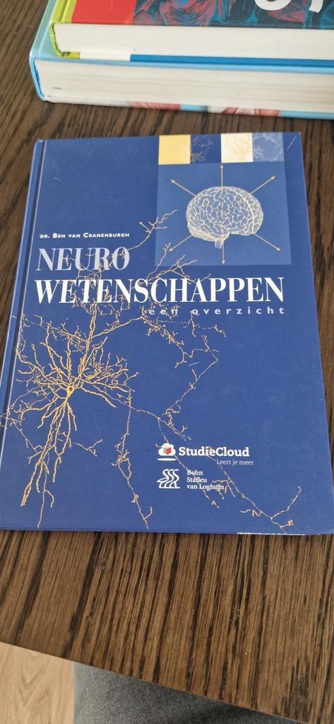 Neuro Wetenschappen: Een Overzicht - Dr. Ben van Cranenburgh, Boeken, Dr. Ben van Cranenburgh, Zo goed als nieuw, Beta, HBO