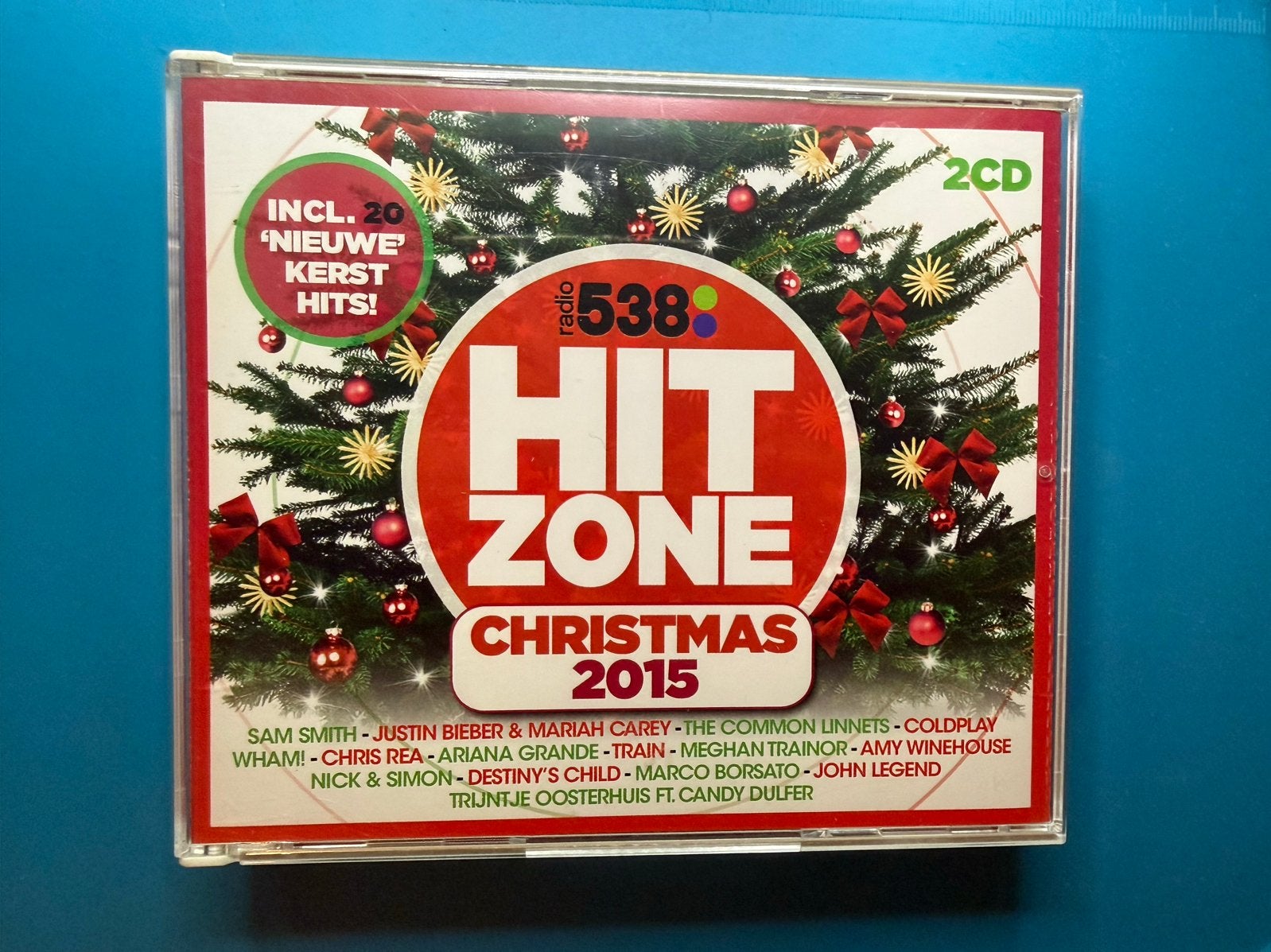 538 Hit Zone Christmas 2015 - 2CD - Nieuwstaat, Ophalen of Verzenden, Zo goed als nieuw, Verzamelalbum, Pop
