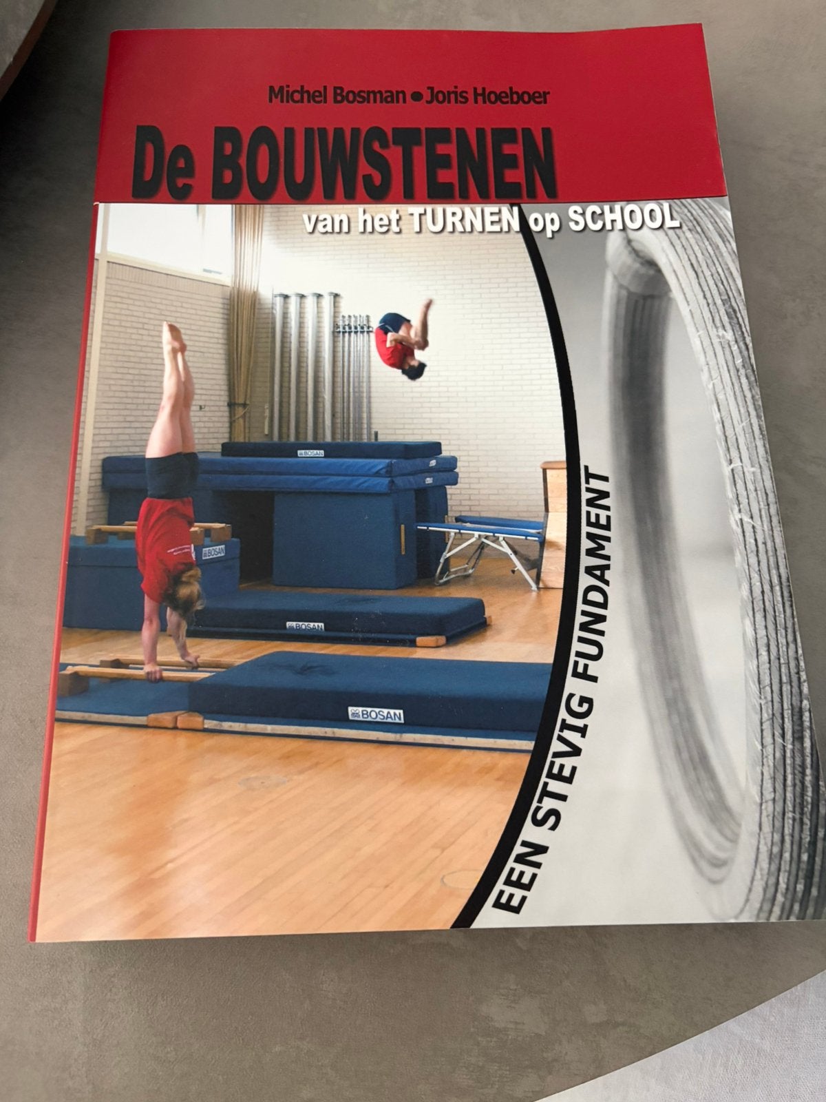 de bouwstenen van het turnen op school, Boeken, Studieboeken en Cursussen, Ophalen, Alpha, Zo goed als nieuw, HBO