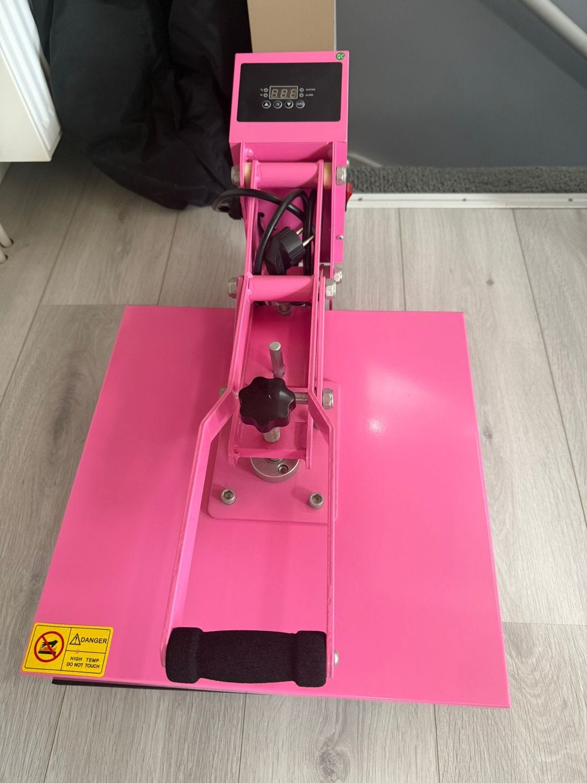 Roze hittepers machine - HPC480, Ophalen, Zo goed als nieuw