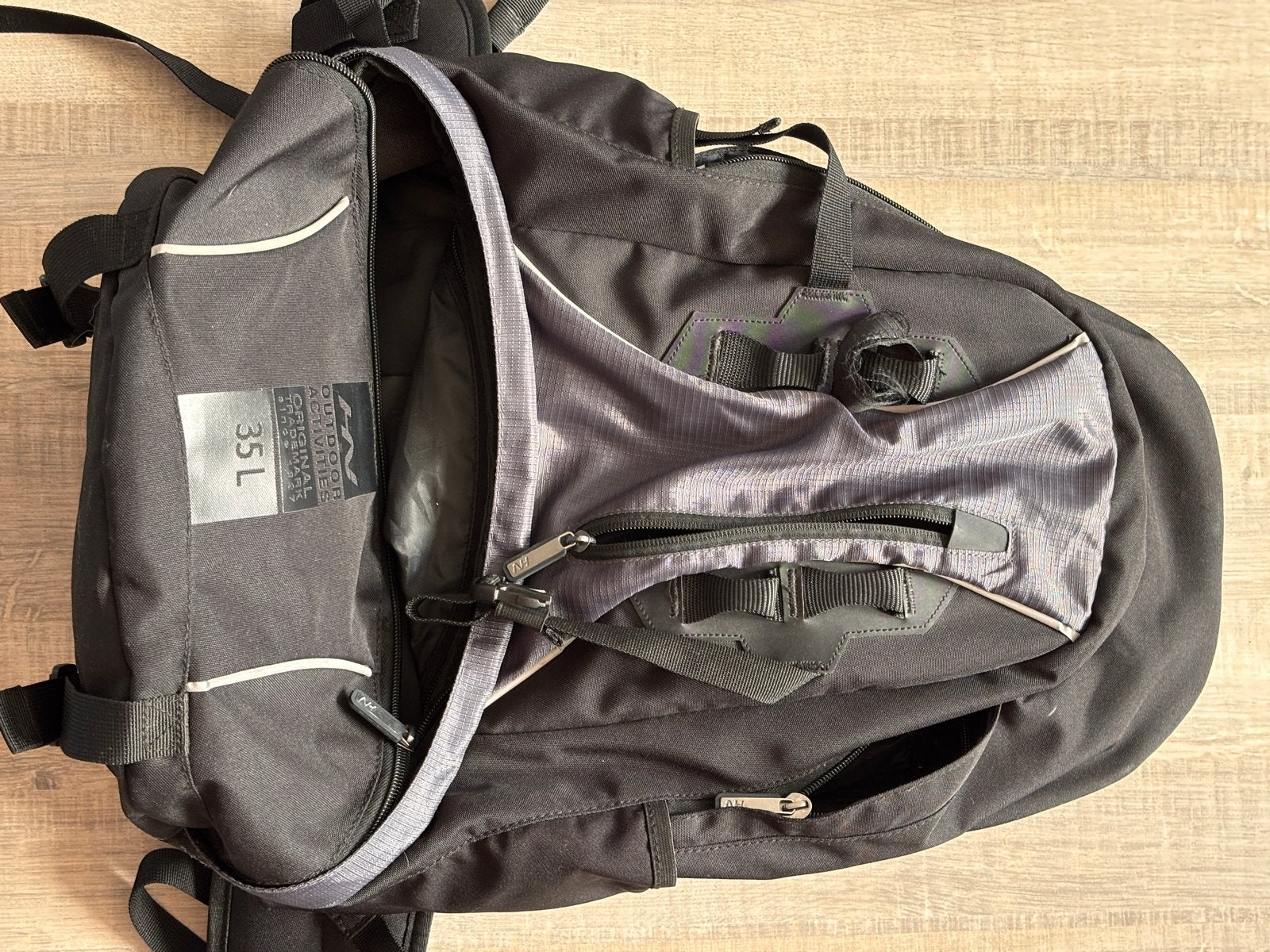 Outdoor rugzak 35L - Ideaal voor trekking, Gebruikt, 25 tot 40 cm, Ophalen of Verzenden, Trekking