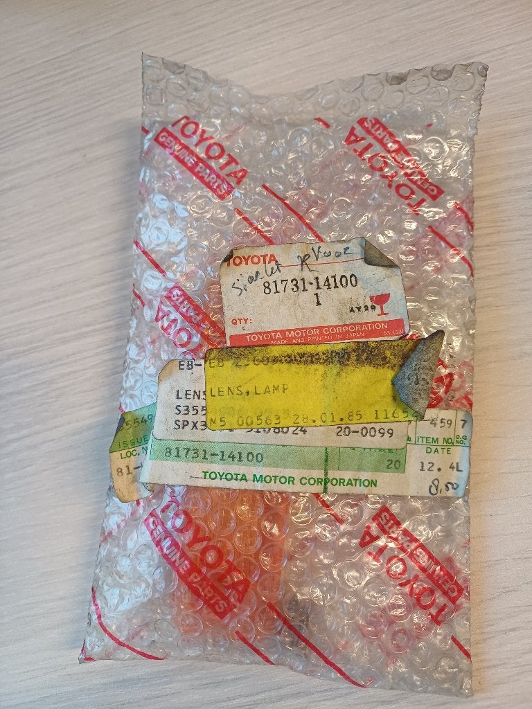 Toyota Starlet Lens rechts voor 81731-14100, Ophalen of Verzenden, Nieuw, Toyota