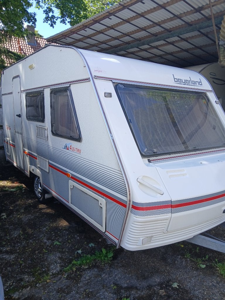 Beyerland Sprinter 430 TMV met mover, Caravans en Kamperen, Vast bed, Luifel, Treinzit, 750 - 1000 kg