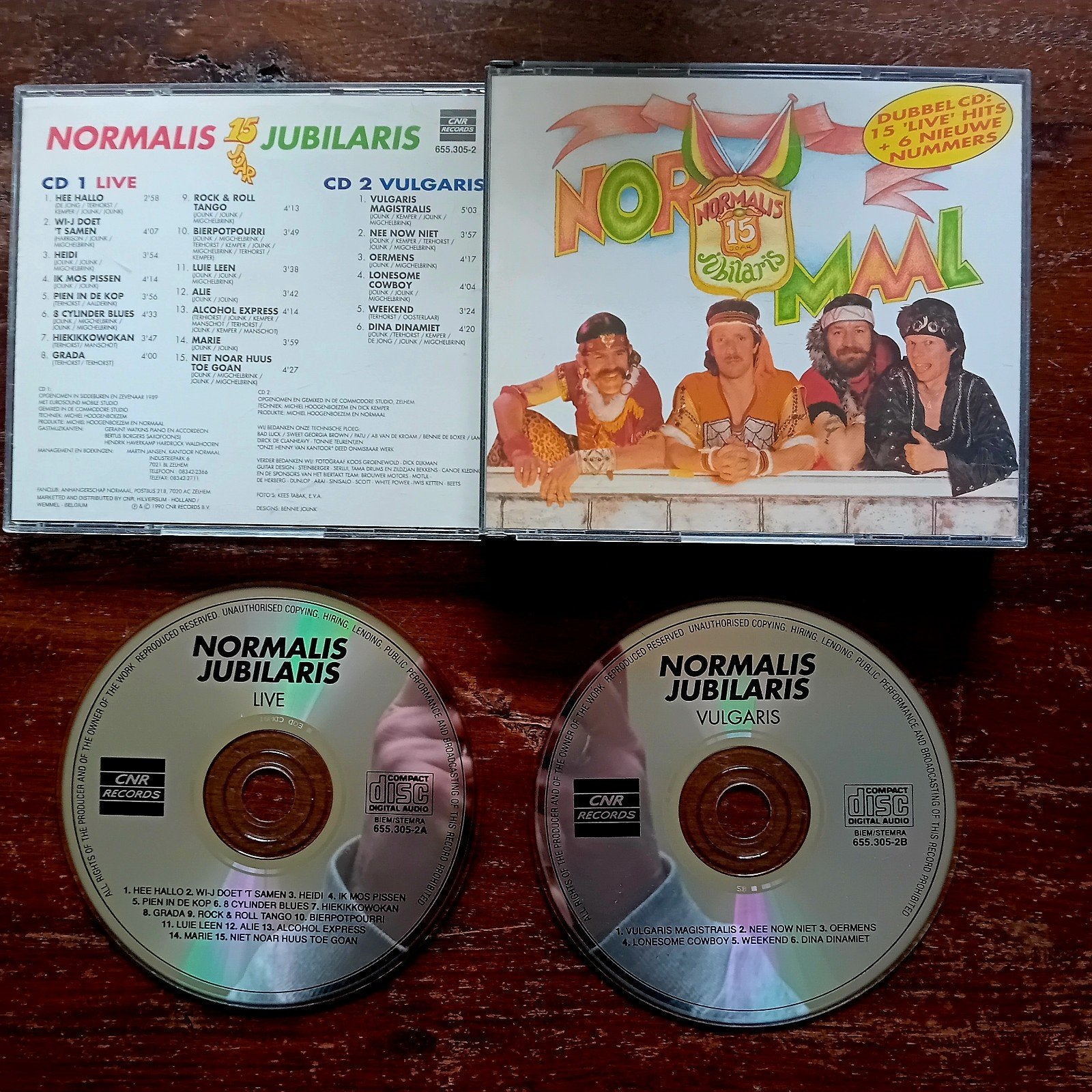 Normaal - Normalis jubilaris live 2 cd rock hardrock Jolink, Ophalen of Verzenden, Zo goed als nieuw, Pop