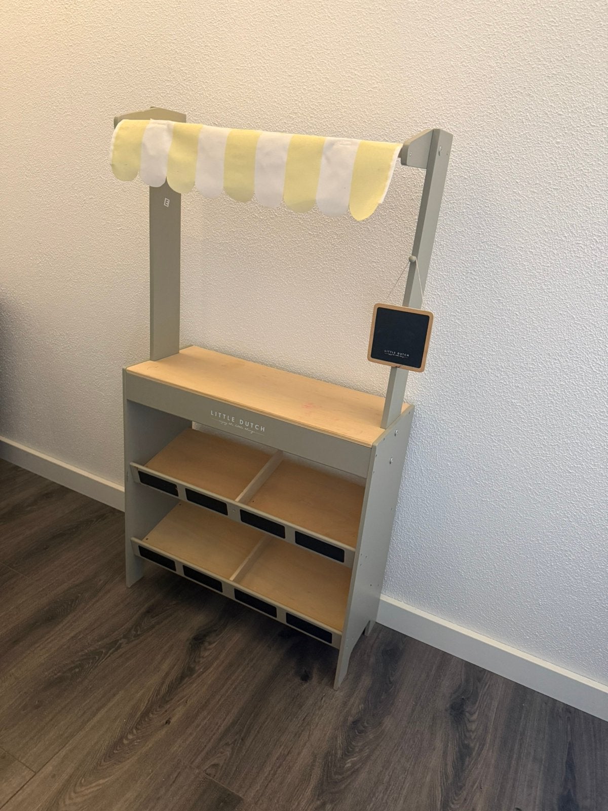Marktkraam winkel little dutch, Kinderen en Baby's, Speelgoed | Houten speelgoed, Ophalen, Gebruikt, Meubelstuk of Keukentje