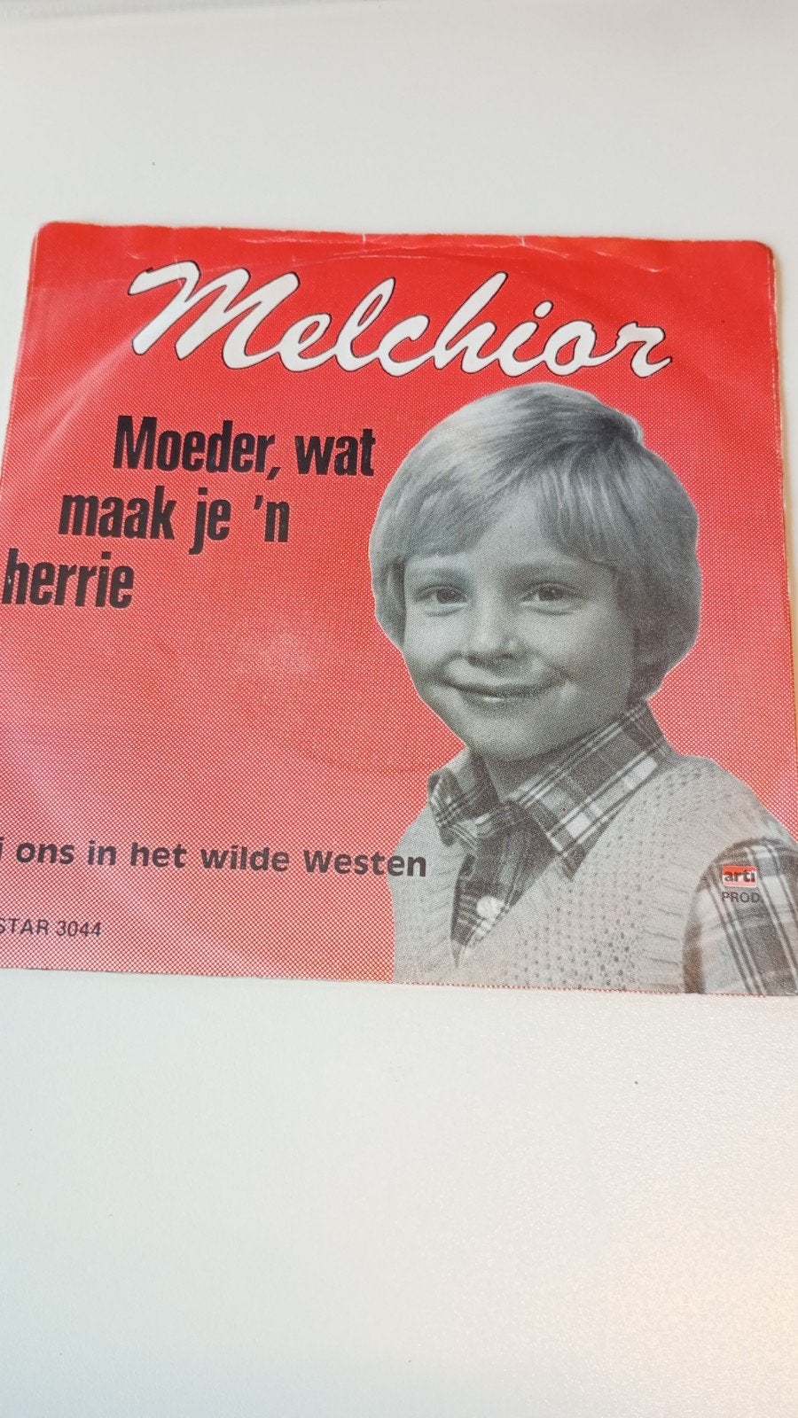 Melchior - Moeder, Wat Maak Je 'n Herrie single (piraat), Verzenden, Gebruikt, Nederlandstalig