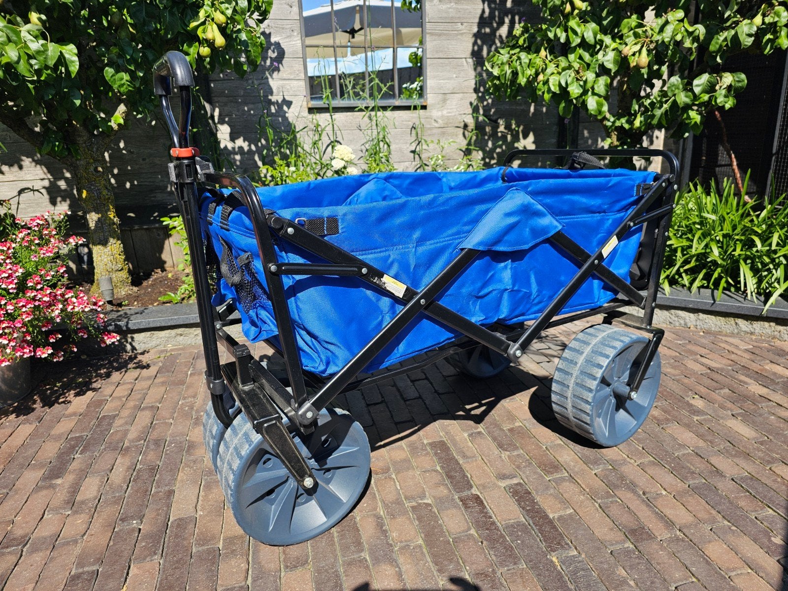 MacSports inklapbare Bolderkar All-Terrein Strandwagen, Ophalen, Opvouwbaar