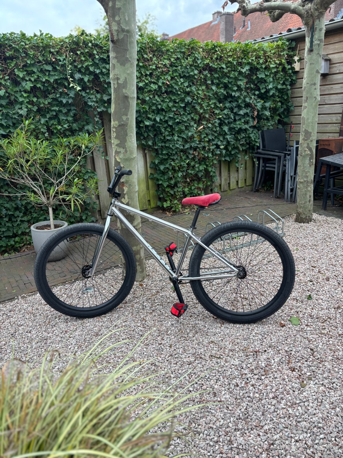 Fixed gear mafia bomma 26”, Fietsen en Brommers, Fietsen | Crossfietsen en BMX, Ophalen, Zo goed als nieuw, Staal, 24 inch of meer