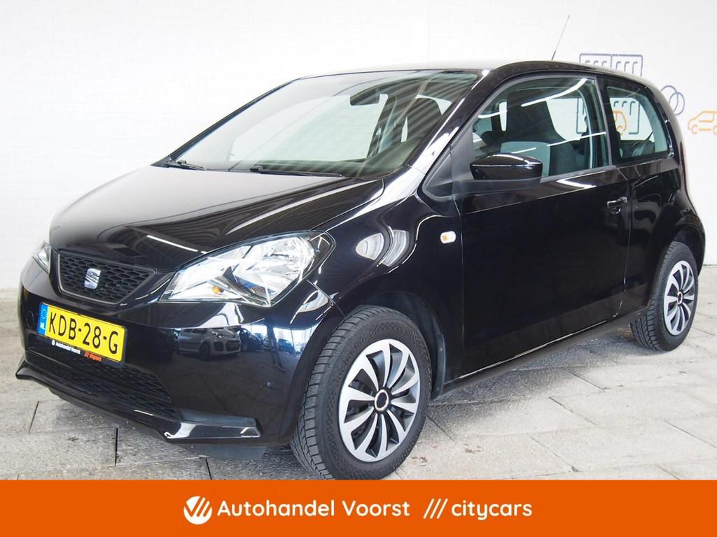SEAT Mii 1.0 Style Airco (APK:Nieuw) Incl.Garantie, Voorwielaandrijving, Elektrische ramen, Stof, Gebruikt