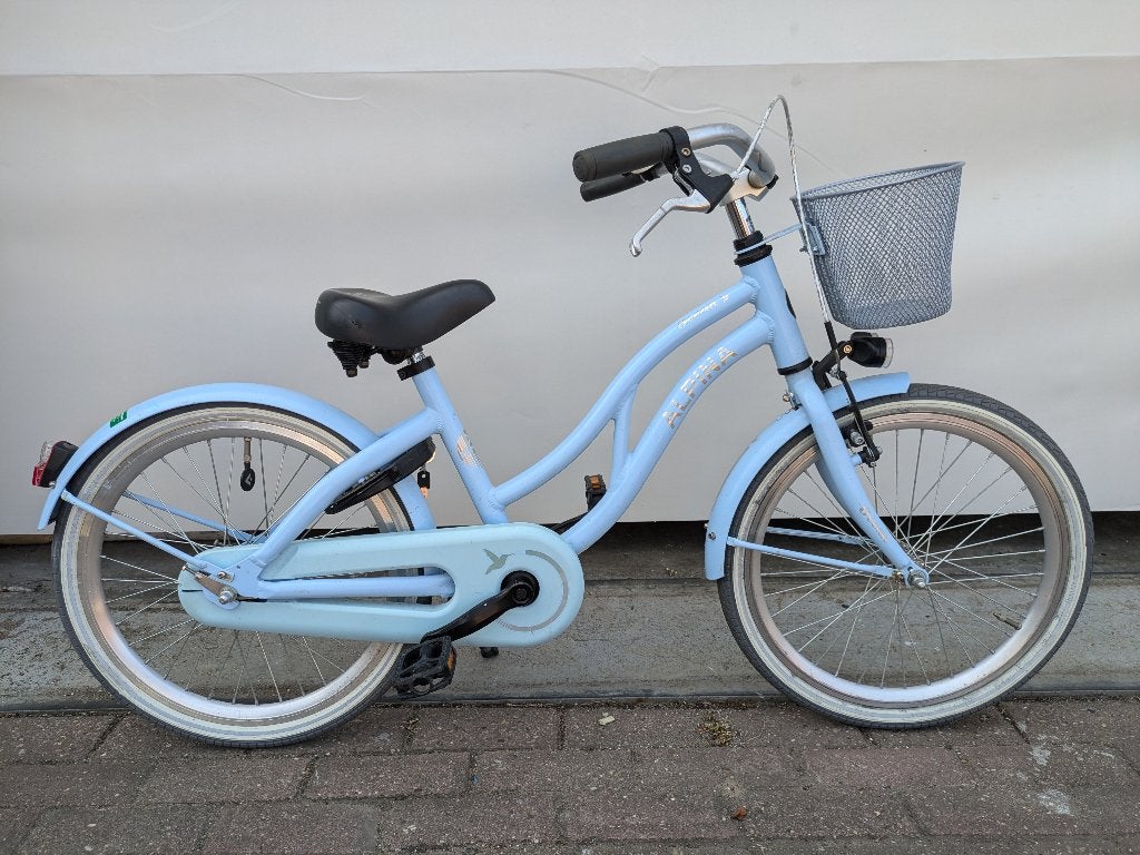 Diverse 20 inch meisjesfietsen: Alpina, Loekie, Batavus, enz, Fietsen en Brommers, Fietsen | Meisjes, Ophalen, Terugtraprem, Gebruikt