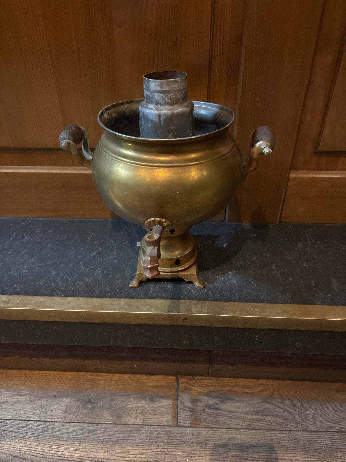 Antieke Samovar - Messing/Koper, Antiek en Kunst, Antiek | Koper en Brons, Ophalen, Koper