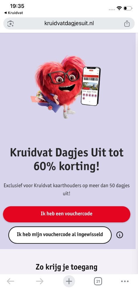 Kruidvat korting met unieke code voor leuke uitjes!, Drie personen of meer, Kortingsbon