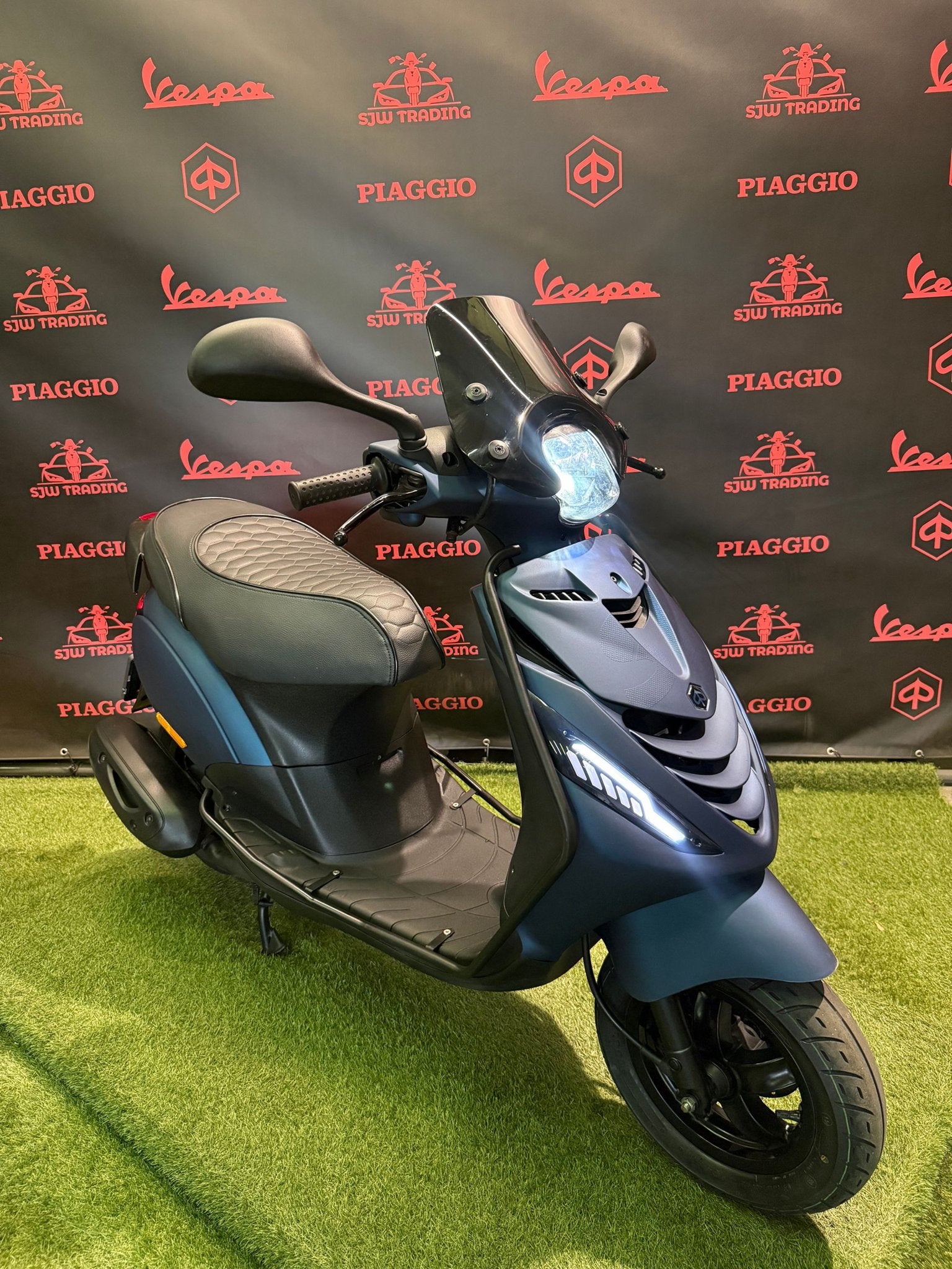 Piaggio Zip 2022 Brom! SP Mat Blauw / RS Zadel / Garantie!, Fietsen en Brommers, Maximaal 45 km/u, Zip, Ophalen of Verzenden