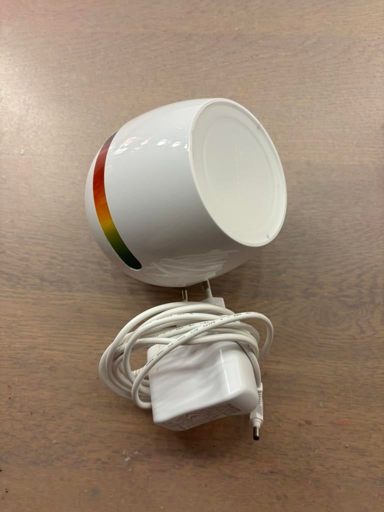 Philips living colors lamp in uitstekende staat, Ophalen, Minder dan 30 watt, Soft of Flame, Leuk
