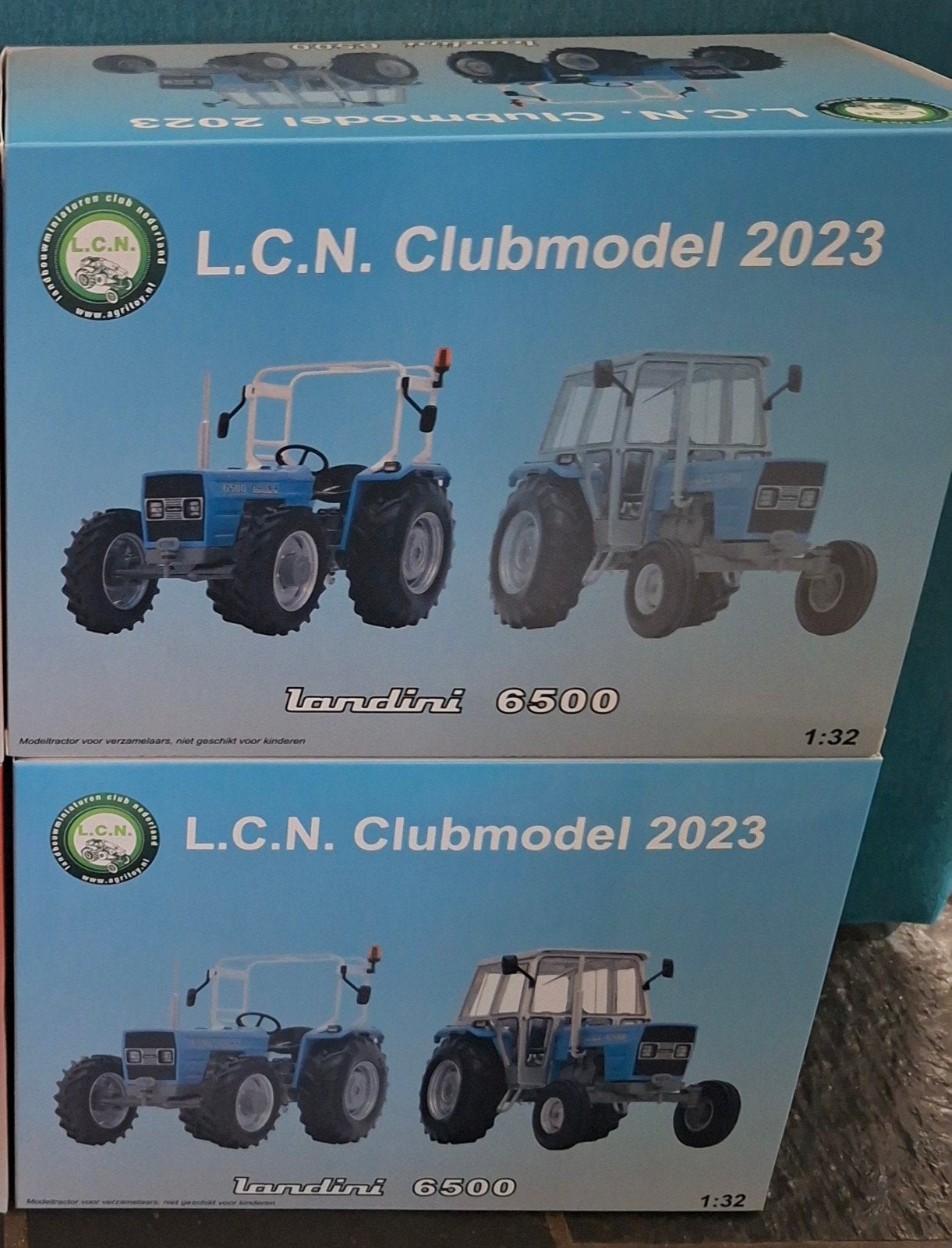 LCN Clubmodel 2023 Landini 6500 schaalmdel, Ophalen of Verzenden, Nieuw, Tractor of Landbouw, Overige merken